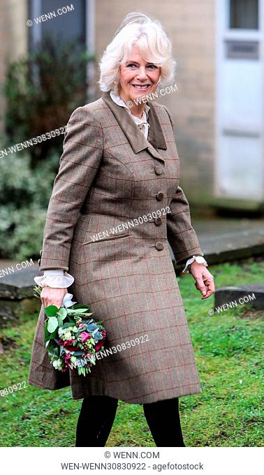 Camilla, Duchess of Cornwall visits the Southside Family Project in Bath Featuring: Camilla Duchess of Cornwall Where: Bath