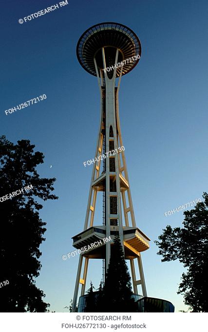Seattle, WA, Washington, Seattle Center, Space Needle