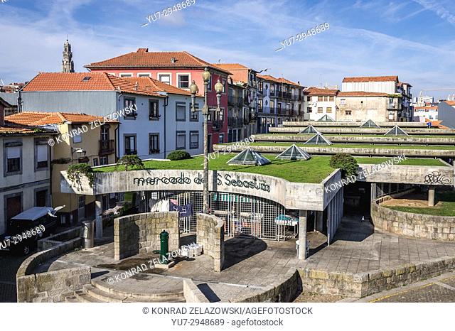 San Sebastian market (Mercado de San Sebastian) in Porto city on Iberian Peninsula, second largest city in Portugal