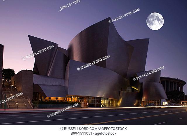 Walt Disney Concert Hall Downtown Los Angeles California USA