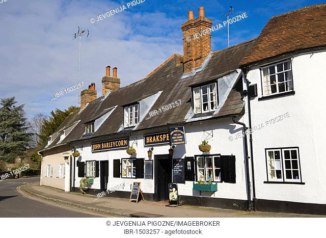 John Barleycorn Pub, Manor Road, Goring On Thames, Oxfordshire, England, United Kingdom, Europe