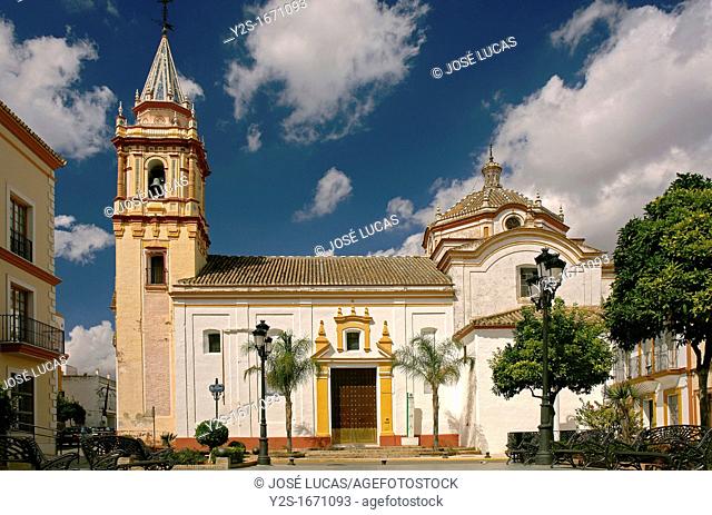 Church of San Martin de Tours, Bollullos de la Mitacion, Seville-province, Spain