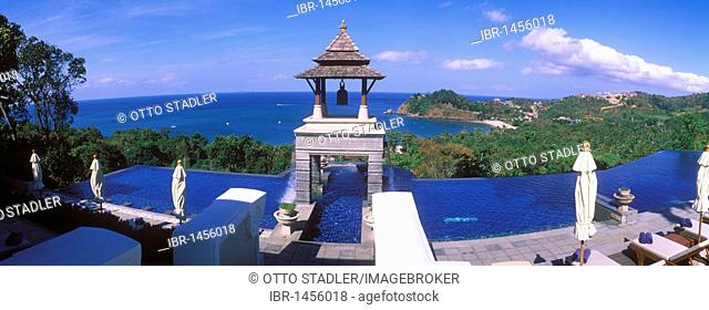 Pool, luxury hotel, Pimalai Resort & Spa, Kantiang Beach, island of Ko Lanta, Koh Lanta, Krabi, Thailand, Asia