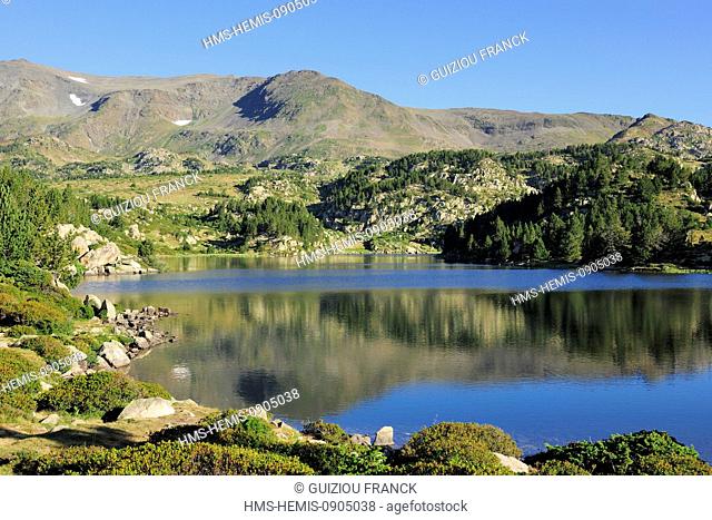 France, Pyrenees Orientales, Capcir region, Parc Naturel Regional des Pyrenees Catalanes (Natural Regional Park of Pyrenees Catalanes)