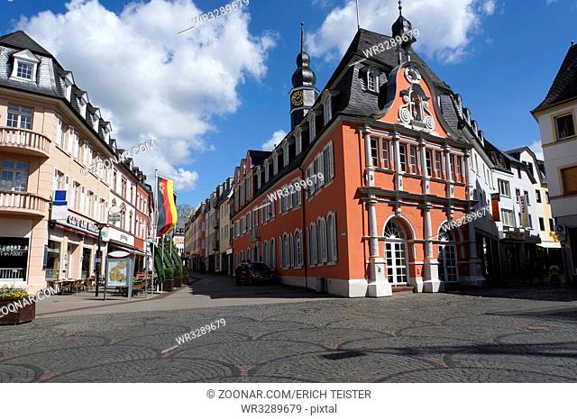 altes Rathaus am Marktplatz, Wittlich, Rheinland-Pfalz, Deutschland