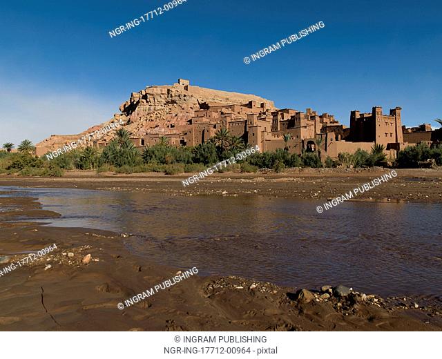 River at Ait Benhaddou, Ouarzazate, Morocco