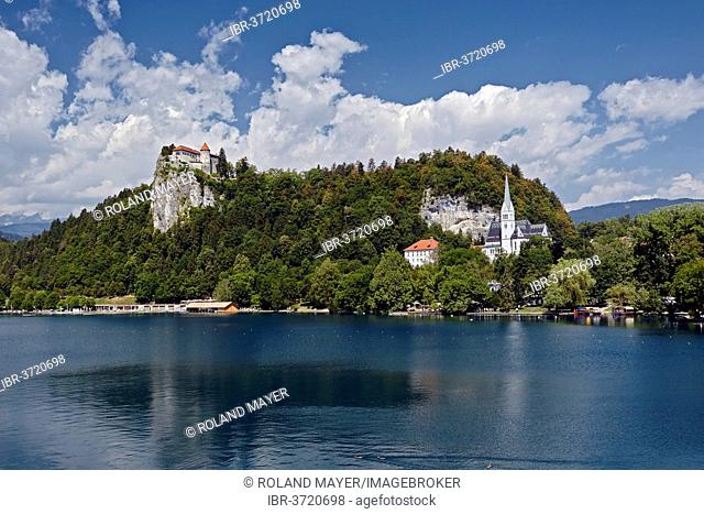 Bled, Bled Castle, Lake Bled, Bled, Upper Carniola, Slovenia