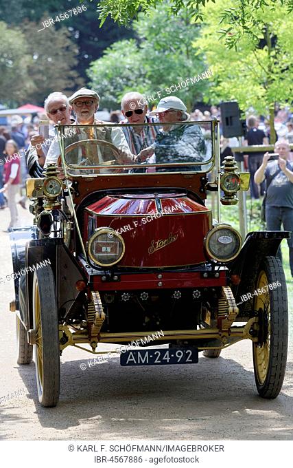 Stanley Type K Semi-Racer, steam car from USA, built in 1908, Classic Days Schloss Dyck, Jüchen, North Rhine-Westphalia, Germany