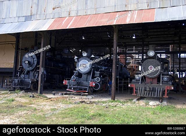 Historic Steam Railways, Cardenas, Cuba, Central America