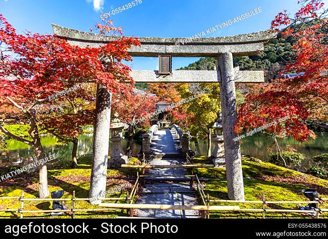 Kyoto, Eikando temple in autumn Japan