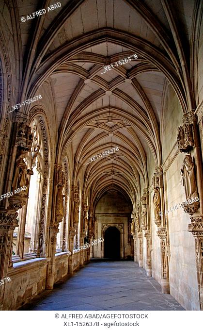 Gothic cloister, Monastery of San Juan de los Reyes, Toledo, Spain