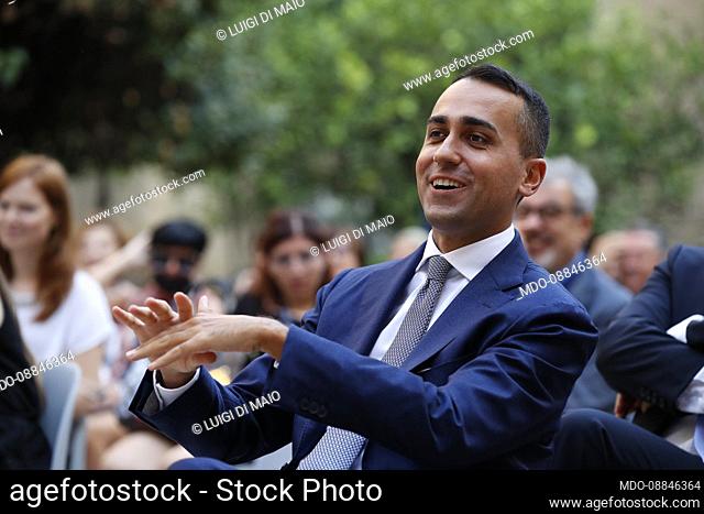 The Foreign Minister Luigi Di Maio during a conference at the Festival delle Città. Rome (Italy), September 28th, 2021