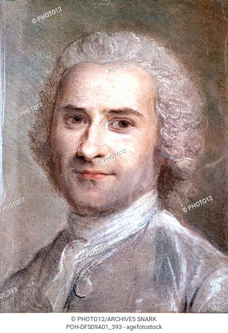 Maurice Quentin de la Tour French school Portrait of Jean-Jacques Rousseau 18th century Saint-Quentin, musée Antoine-Lécuyer Maurice Quentin de la Tour...