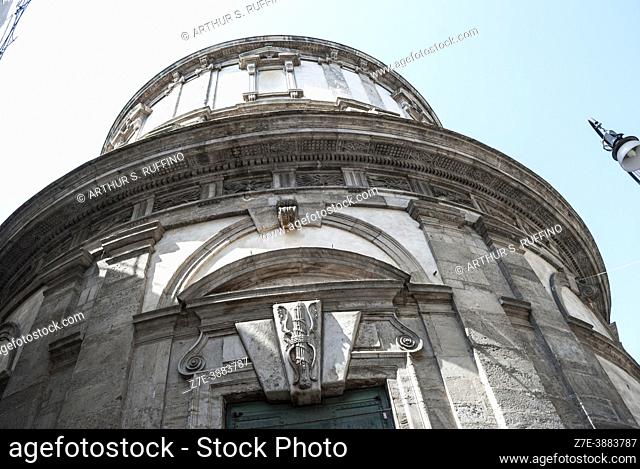 Temple of Saint Sebastian (San Sebastiano), Via Torino, Milan, Lombardy, Italy, Europe
