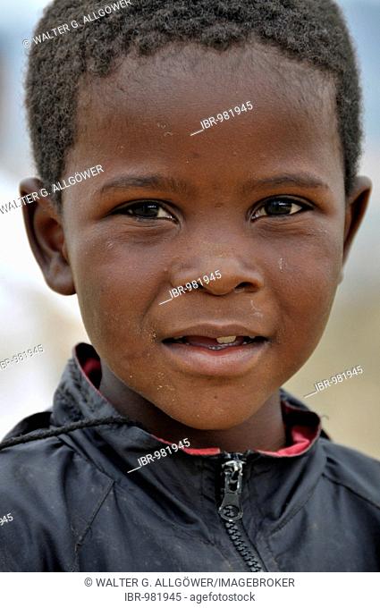 Young black African boy, Swaziland, South Africa, Africa