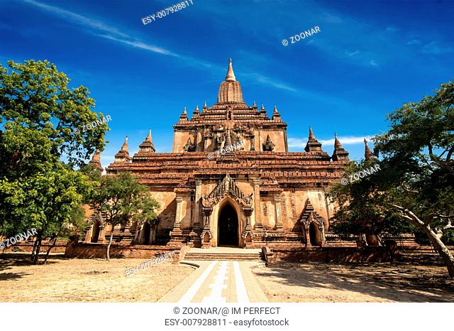 Buddhist Temples at Bagan Kingdom, Myanmar (Burma)
