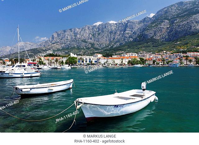 Makarska, Biokovo Mountain, Makarska Riviera, Dalmatia, Croatia, Europe