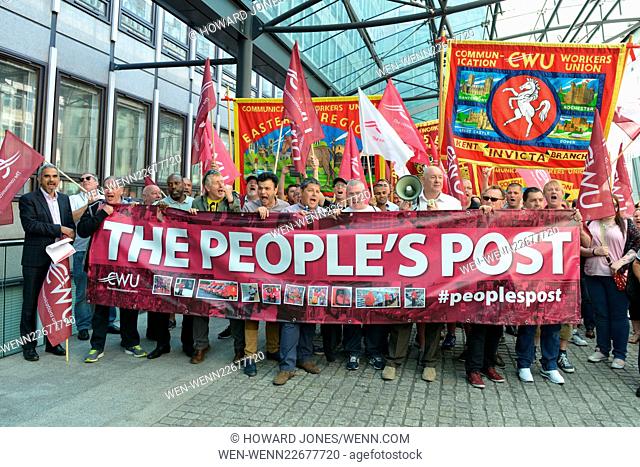 The Communication Workers Union launches a nationwide campaign aimed against the sell off of the remains of The Royal Mail
