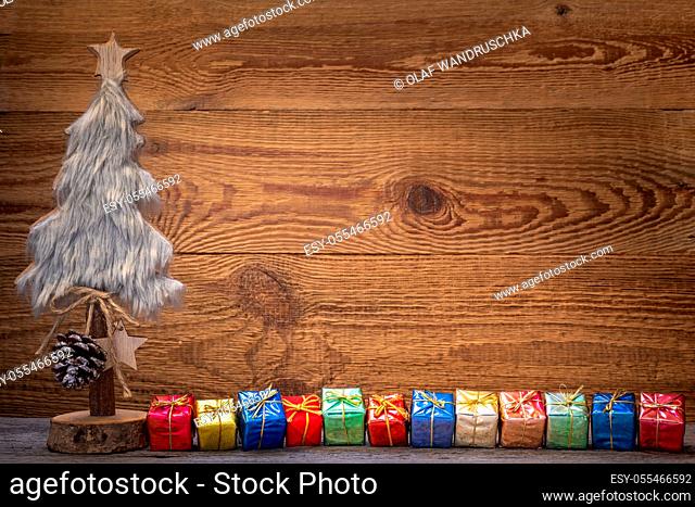 christmas decoration, christmas tree, christmas present