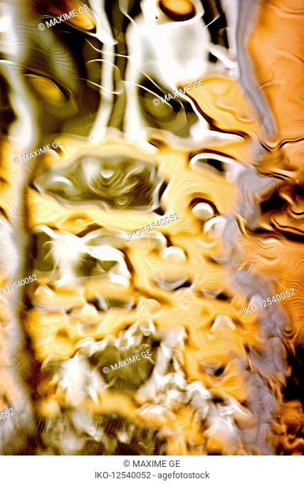 Rippled full frame abstract backgrounds pattern