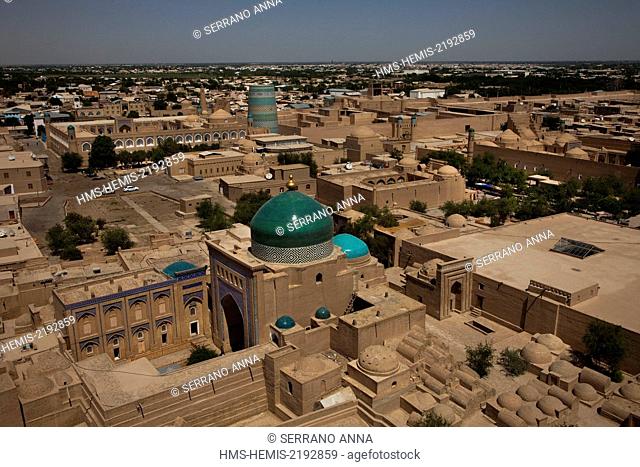 Uzbekistan, Khiva, Itchan Kala old town, listed as World Heritage by UNESCO