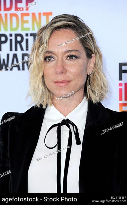 Sian Heder at the 2023 Film Independent Spirit Awards held at the Santa Monica Beach in Los Angeles, USA on March 4, 2023