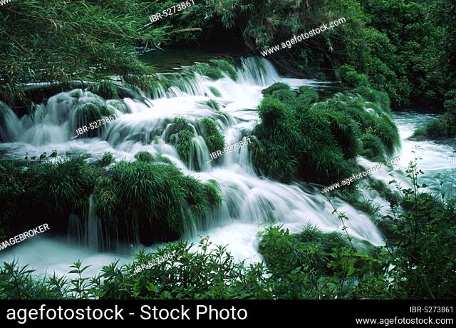 Krka Waterfalls, Krka National Park, Dalmatia, Croatia, Europe