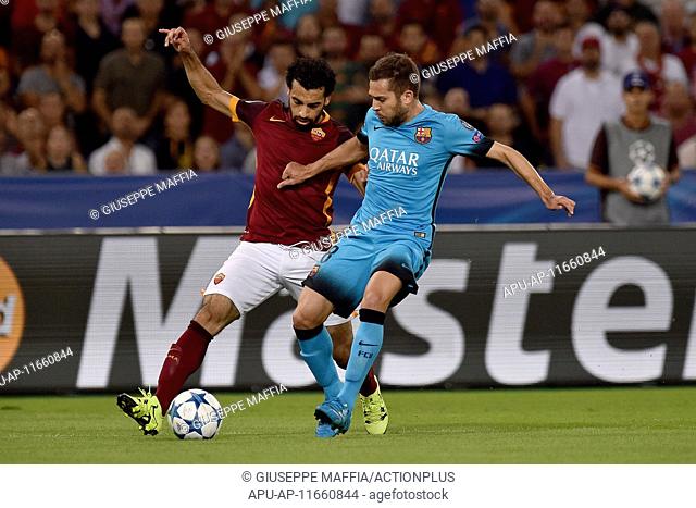 2015 Champions League Football Roma v Barcelona Sep 16th. 16.09.2015. Rome, Italy. Champions League. Roma versus Barcelona