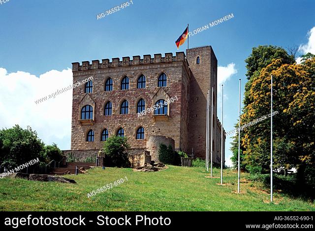 Hambacher Schloss, (before restoration June 2006) - Germany
