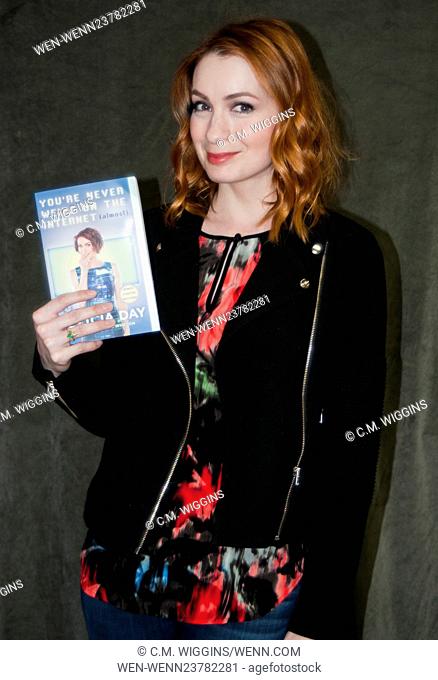 Felicia Day book signing for 'You're Never Weird On the Internet (Almost)' at Anderson's Bookshop Featuring: Felicia Day Where: Naperville, Illinois