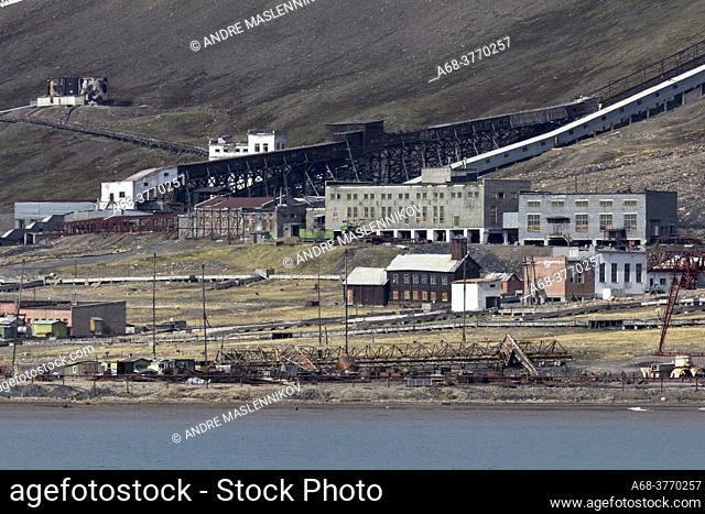 The abandoned Russian mining town of Piramida on Svalbard is visited almost every day by tourists who come there by ship from Longyearbyen