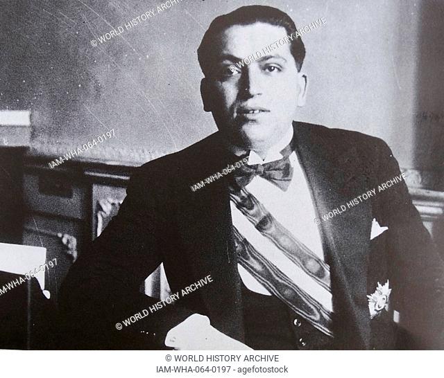 José Calvo Sotelo, 1st Duke of Calvo Sotelo (6 May 1893 – 13 July 1936) Spanish politician prior to and during the Second Spanish Republic
