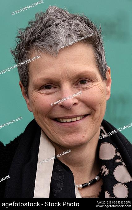 15 December 2020, Hessen, Kassel: Sabine Schormann, General Director of documenta und Museum Fridericianum gGmbH, smiles at the presentation of the new...