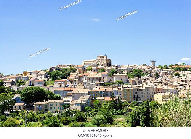 City View in Plateau De Valensole, Provence-Alpes-Cote d'Azur, France