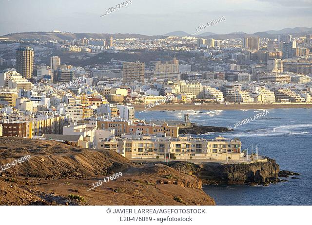 View from La Isleta, Las Palmas, Grand Canary, Canary Islands