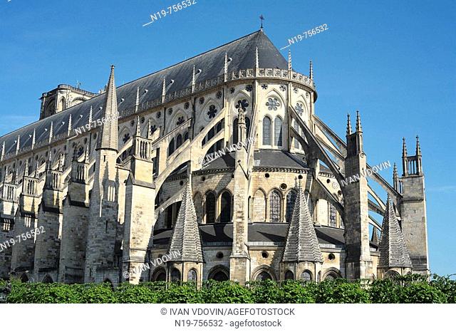 Bourges Cathedral (1195-1270), UNESCO World Heritage Site, Bourges, France