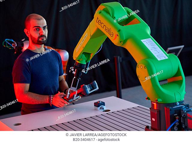 Robotics development in industry, Robot, Advanced manufacturing Unit, Technology Centre, Tecnalia Research & Innovation, Donostia, San Sebastian, Gipuzkoa