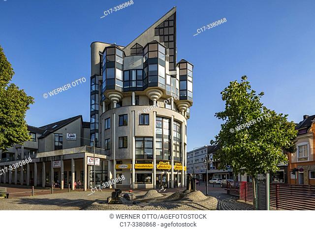 Herten, Langenbochum, D-Herten, D-Herten-Langenbochum, Ruhr area, Westphalia, North Rhine-Westphalia, NRW, business premises, office building, postmodernism