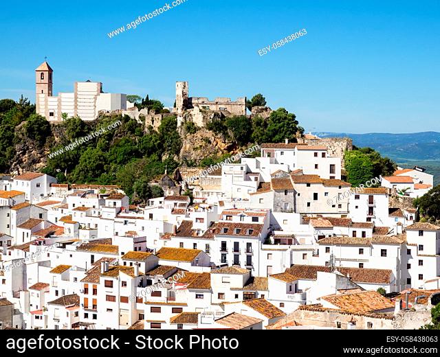 CASARES, ANDALUCIA/SPAIN - MAY 5 : View of Casares in Spain on May 5, 2014