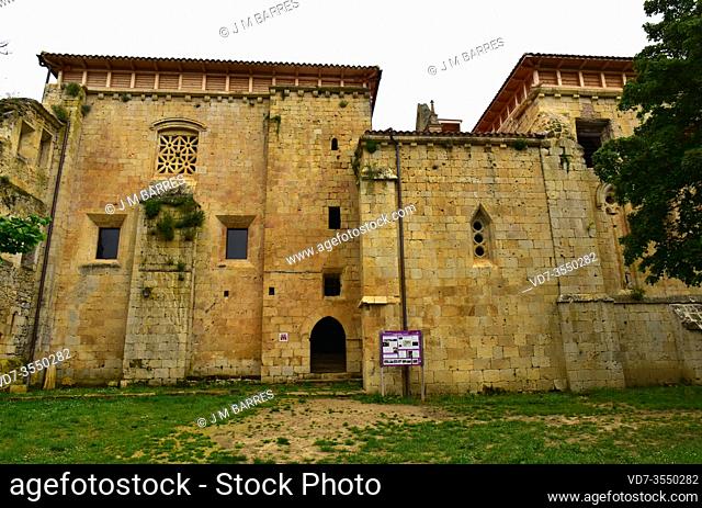 Santa Maria de Rioseco monastery 13th century. Burgos province, Castilla y Leon, Spain