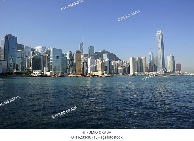 Hong Kong skyline from Wanchai