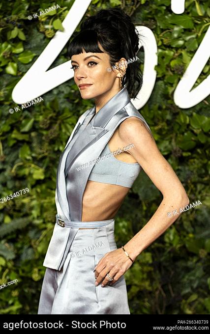 Lily Allen attends The Fashion Awards 2021 at Royal Albert Hall. London, UK. 29/11/2021. - London/