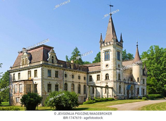 Stamerienas Pils, Stameriena Castle, Stomersee manor, Stamerienas muiza, Stameriena estate, Vecstameriena, Gulbene Municipality, Vidzeme, Latvia