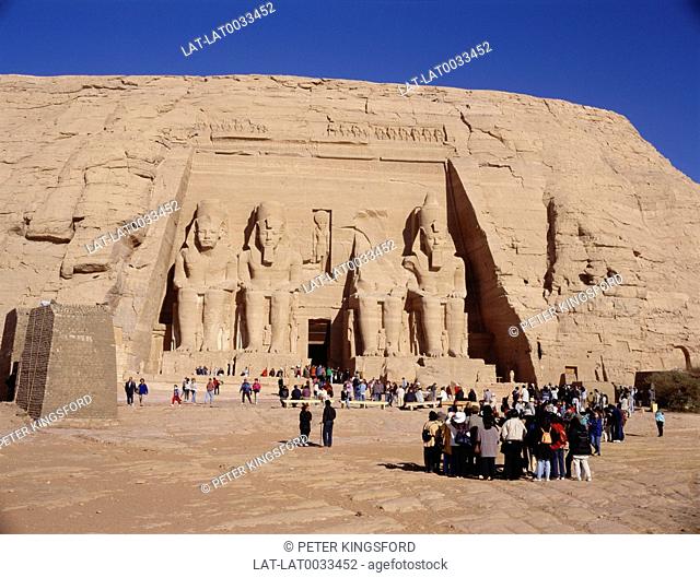 Abu Simbel is an archaeological site comprising two massive rock temples.The UNESCO World Heritage Site known as the Nubian Monuments or The twin temples were...