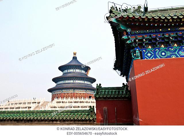 Hall of Prayer for Good Harvests in The Temple of Heaven (Altar of Heaven) in Beijing, China