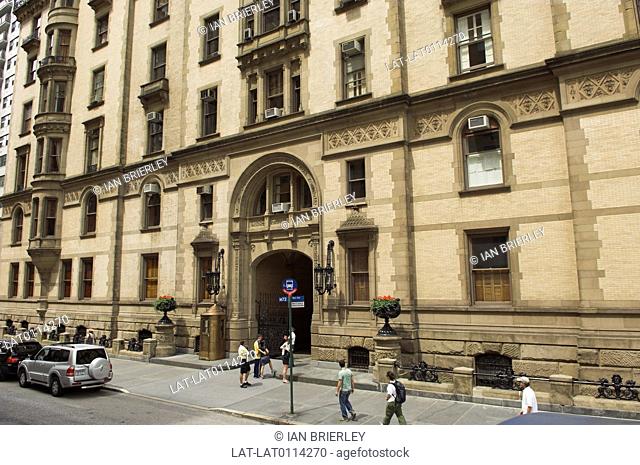 The Dakota, constructed from October 25, 1880 to October 27, 1884, is an apartment building located on the northwest corner of 72nd Street and Central Park West...