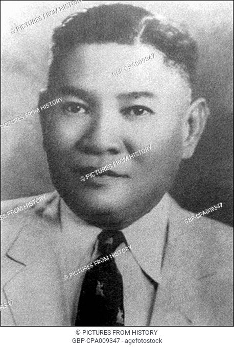 Thailand: Tawee Bunyaket (1904-1971), Prime Minister of Thailand (August 31, 1945 – September 17, 1945)