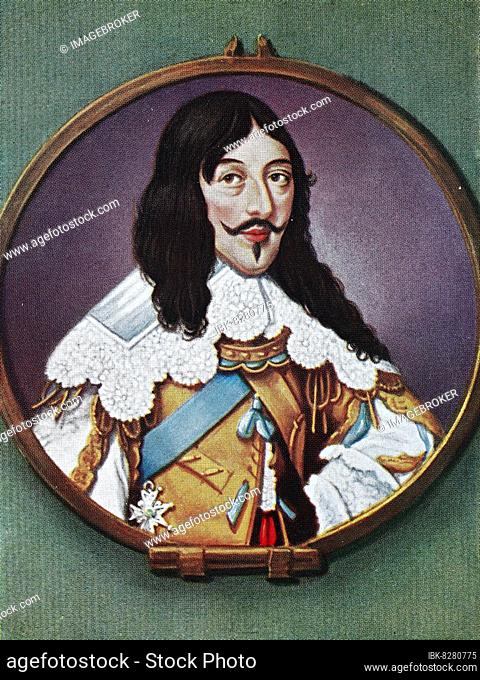 Louis XIII 27 September 1601-14 May 1643, was a monarch of the House of Bourbon who reigned as King of France from 1610 to 1643 and as King of Navarre from 1610...