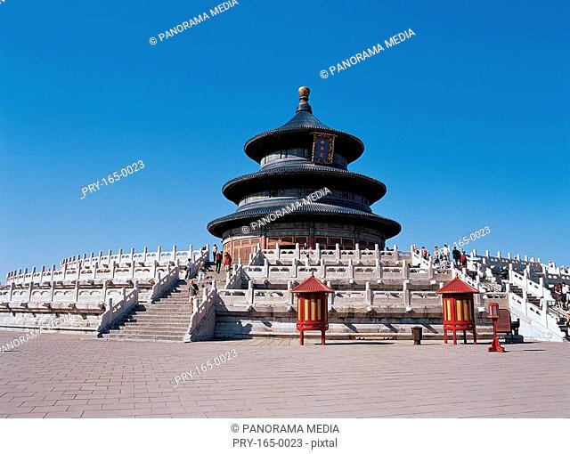 View of the hall of prayer for good harvest of Temple of Heaven, Beijing