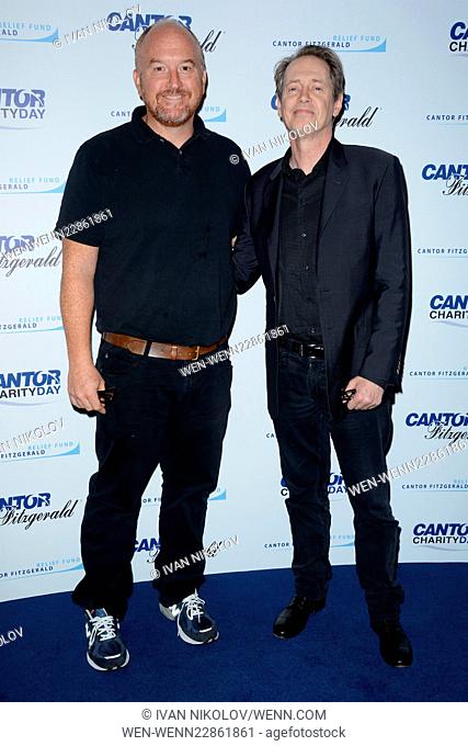 2015 Cantor Fitzgerald Charity Day - Arrivals Featuring: Louis C.K., Steve Buscemi Where: New York City, New York, United States When: 11 Sep 2015 Credit: Ivan...